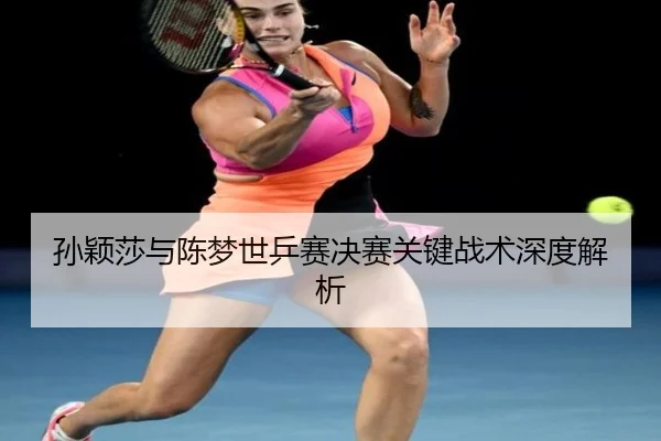 孙颖莎与陈梦世乒赛决赛关键战术深度解析